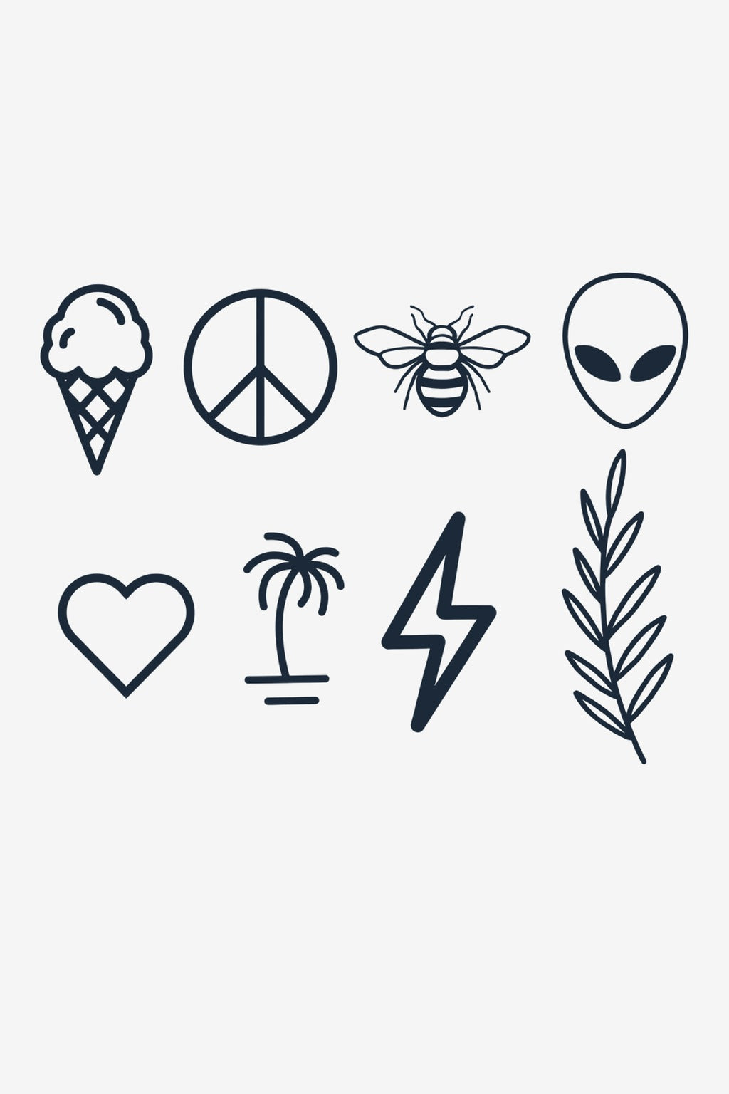 Set Pop - tatuaj temporar Inklabs