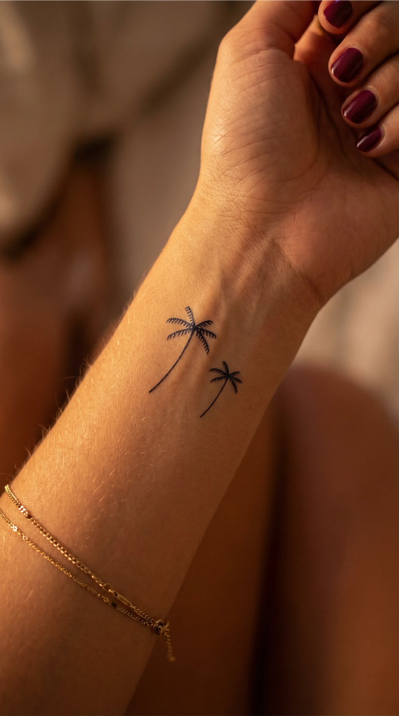 Palm trees